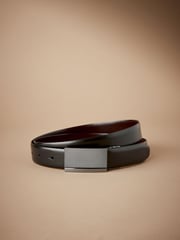 Black Signature Reversible Belt - Image 1 of 5