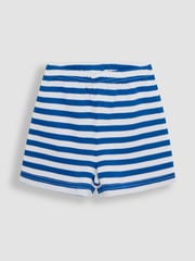 JoJo Maman Bébé Blue 100% Cotton Jersey Pyjamas 2 Pack - Image 7 of 9