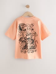 Black/Grey Skate Relaxed Fit Graphic Print Short Sleeve 100% Cotton T-Shirts 3 Pack (3-16yrs) - Image 5 of 7