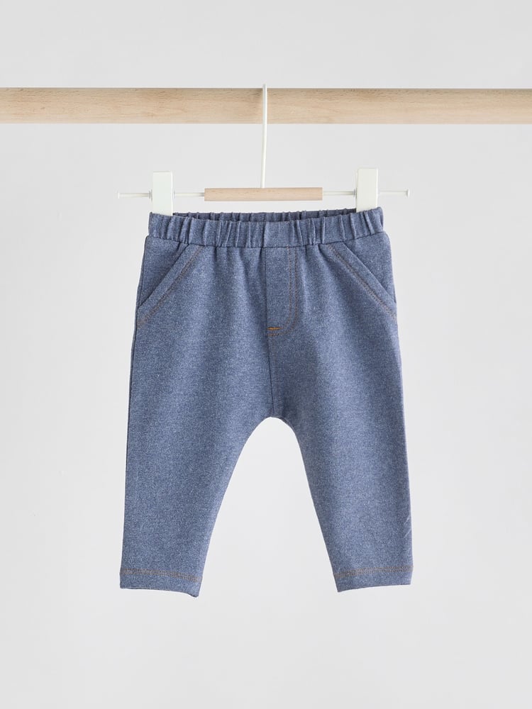 Blue Baby Leggings 2 Pack - Image 2 of 9