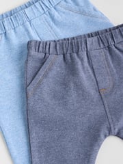 Blue Baby Leggings 2 Pack - Image 7 of 9