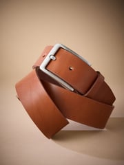 Brown Signature Causal Leather Belt - Image 3 of 4
