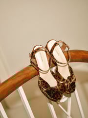 Monsoon Brown Mara Leopard Print Platform Heels - Image 4 of 4