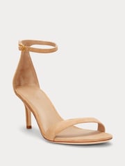 Lauren Ralph Lauren Allie Heel Suede Sandals - Image 3 of 5