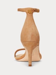 Lauren Ralph Lauren Allie Heel Suede Sandals - Image 4 of 5