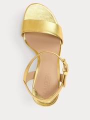 Lauren Ralph Lauren Gwen Nappa Leather Strap Heels - Image 3 of 4