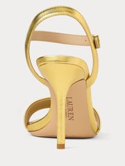 Lauren Ralph Lauren Gwen Nappa Leather Strap Heels - Image 4 of 4