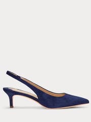 Lauren Ralph Lauren Lolah II Suede Slingback Heeled Pump Shoes - Image 2 of 4