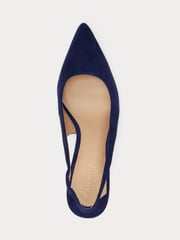 Lauren Ralph Lauren Lolah II Suede Slingback Heeled Pump Shoes - Image 3 of 4