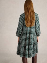 White Stuff Green Sophia Dress - Image 3 of 6
