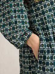 White Stuff Green Sophia Dress - Image 4 of 6