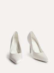 Linzi Natural Adore Courts With Diamante Heel - Image 3 of 5