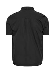 BadRhino Big & Tall Black Short Sleeve Poplin 100% Cotton Shirts 2 Pack - Image 7 of 7