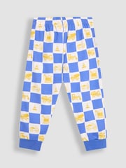 JoJo Maman Bébé Stone Print Jersey Pyjamas 2 Pack - Image 5 of 9