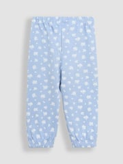 JoJo Maman Bébé Pale Blue 2-Pack Print Jersey Pyjamas - Image 5 of 12