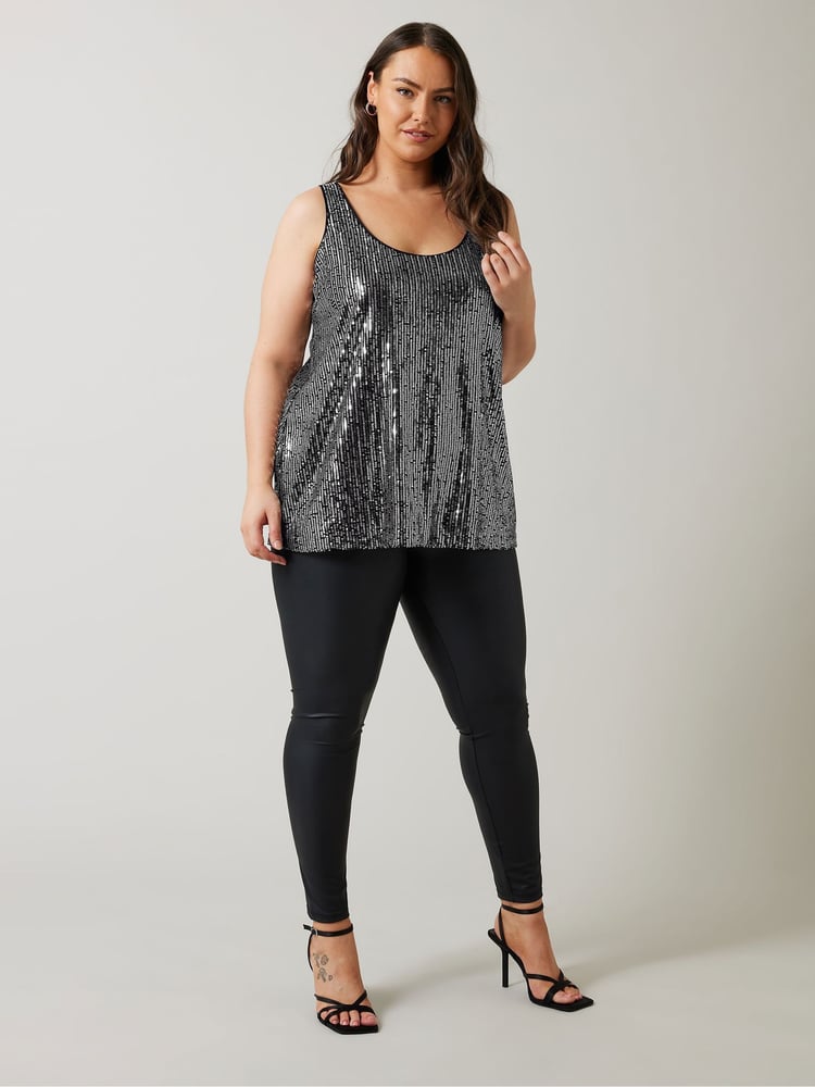 Evans Sequin Vest - Image 2 of 6