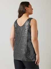 Evans Sequin Vest - Image 3 of 6