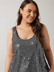 Evans Sequin Vest - Image 4 of 6