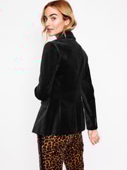 Boden Black Marylebone Velvet Blazer - Image 3 of 6