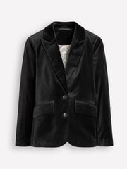 Boden Black Marylebone Velvet Blazer - Image 6 of 6