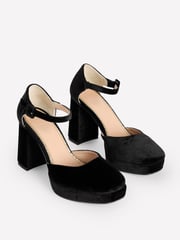 Boden Black Closed Toe Platform Shoes - Image 3 of 4