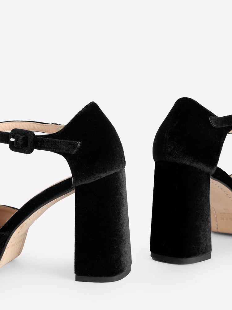 Boden Black Closed Toe Platform Shoes - Image 4 of 4