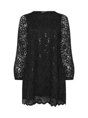 Yours Curve Black Lace Midi Dress - Image 5 of 5