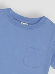 JoJo Maman Bébé White Seaside 2-Pack Printed & Plain T-Shirts - Image 7 of 7