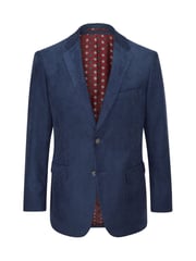 Skopes Blue Tailored Fit Hodgkinson Textured Jacket - Image 4 of 5