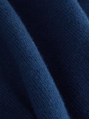 Clarks Blue Girls Bow Knitted School Cardigans 2 Pack - Image 8 of 8