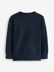 Clarks Navy Unisex Knitted School Jumpers 2 Pack - Image 3 of 5