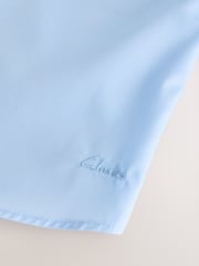 Clarks Blue Girls Long Sleeve School Shirts 3 Pack - Image 7 of 7