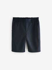 Clarks Navy Regular Boys Pull-On School Shorts 2 Pack - Image 3 of 9