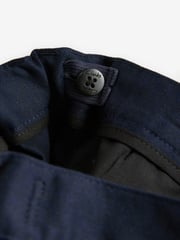 Clarks Navy Regular Boys Pull-On School Shorts 2 Pack - Image 8 of 9