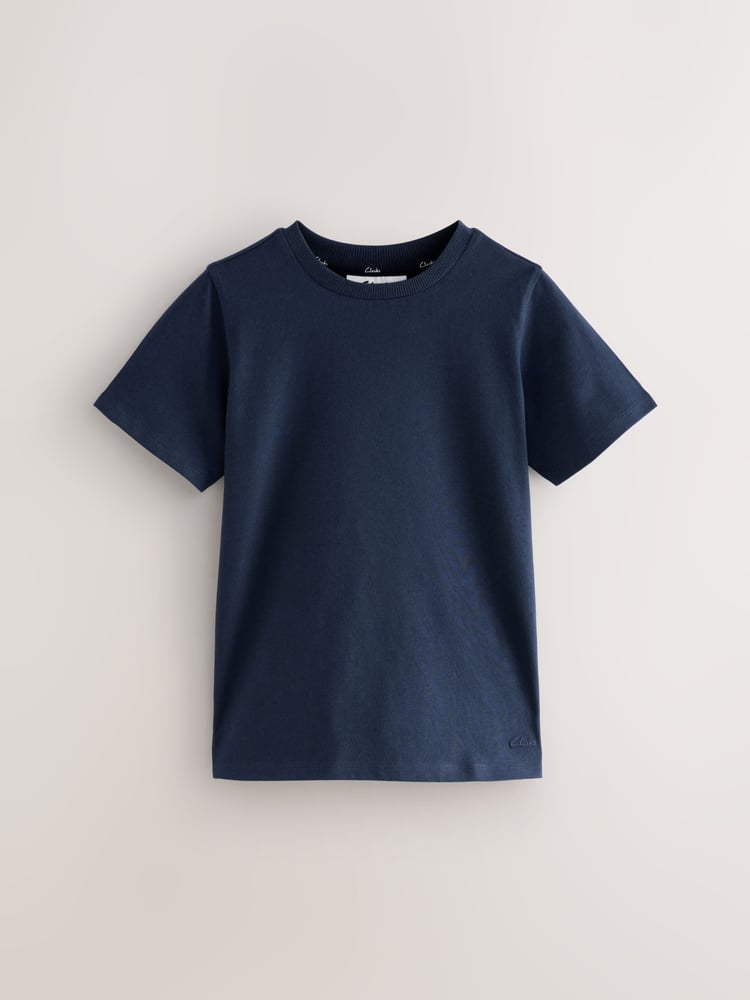 Clarks Navy T-Shirts 2 Pack - Image 2 of 7