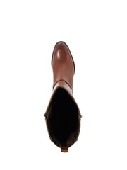 Dune London Brown Standard Fit Taylyn Knee High Boots - Image 5 of 6