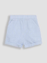 JoJo Maman Bébé Blue 2-Piece Chick Embroidered Body & Short Set - Image 7 of 9
