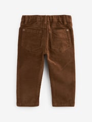 Navy/Tan Brown Corduroy Trousers 2 Pack (3mths-7yrs) - Image 5 of 7