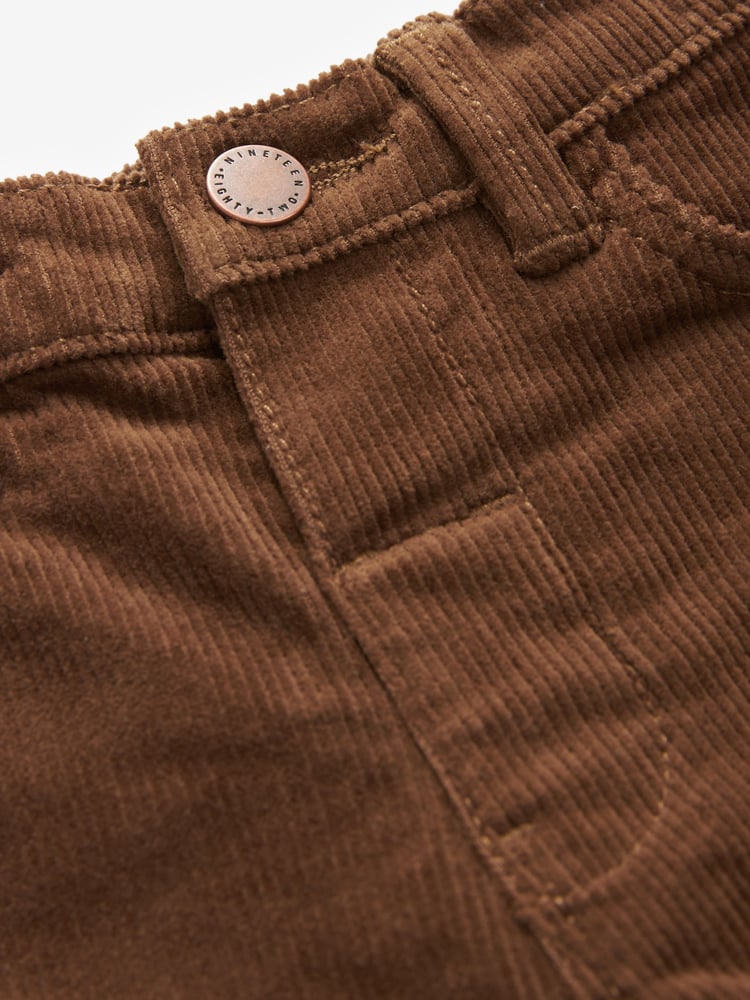 Navy/Tan Brown Corduroy Trousers 2 Pack (3mths-7yrs) - Image 7 of 7