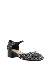 Dune London Natural Dominos Two Part Low Court Shoes - Image 3 of 6