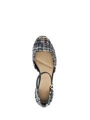 Dune London Natural Dominos Two Part Low Court Shoes - Image 5 of 6