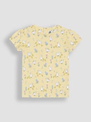 JoJo Maman Bébé Green Spring Scene Printed T-Shirts 2 Pack - Image 4 of 5