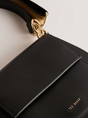 Ted Baker Black Darcell Branded Webbing Satchel Cross-Body Bag - Image 5 of 5