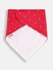 JoJo Maman Bébé Red Strawberry Dribble Bibs 2 Pack - Image 3 of 5
