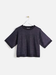 Oliver Bonas Blue Sparkly T-Shirt - Image 1 of 6
