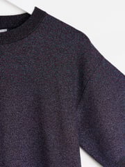 Oliver Bonas Blue Sparkly T-Shirt - Image 4 of 6