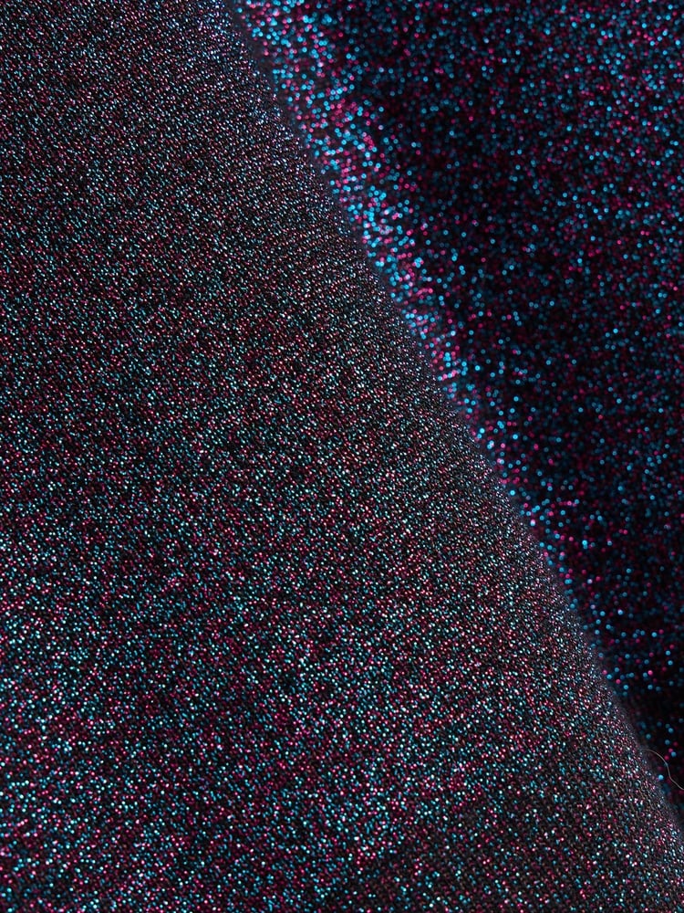 Oliver Bonas Blue Sparkly T-Shirt - Image 6 of 6