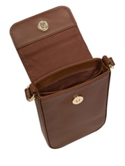 Pure Luxuries London Alexis Leather Cross Body Phone Bag - Image 3 of 7