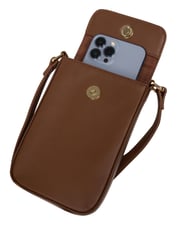 Pure Luxuries London Alexis Leather Cross Body Phone Bag - Image 5 of 7