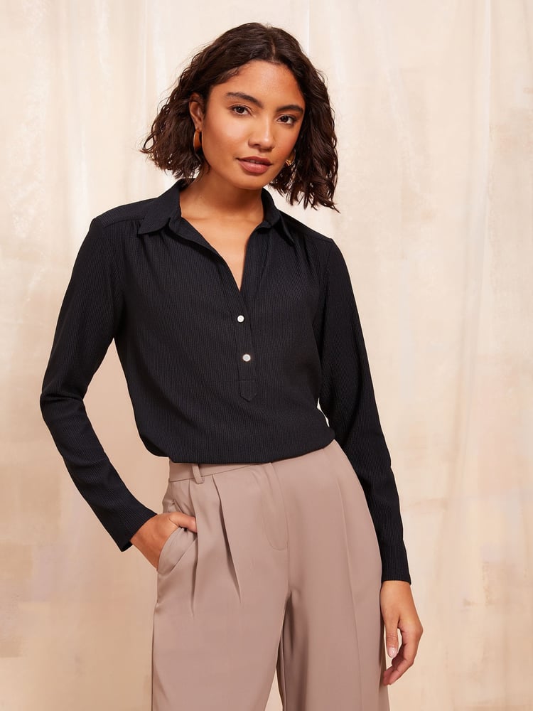 Friends Like These Black Long Sleeve Jersey Shirt - Image 1 of 4 Friends Like These Black Long Sleeve Jersey Shirt - Image 1 of 4
